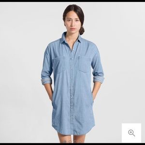 Everlane Denim Shirt Dress